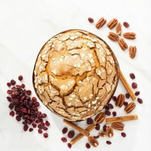 Thanksgiving Panettone - Cranberries, Cinnamon & Pecans